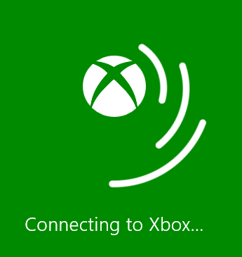 Xbox 360 Smart Glass Connecting